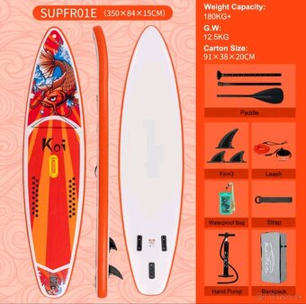 Nový 350 cm paddleboard Feath-R-Lite - 5