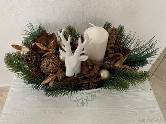 Vianočná dekorácia, vianočný lopár - 5