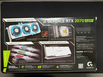 Gigabyte GeForce RTX 2070 Super Gaming OC 3X White 8G - 5