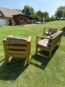 Predam , vyrobím drevene záhradné sedenie, terasové sedenie - 5