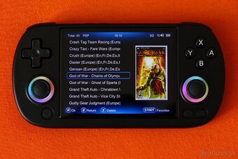 Vymakaný PlayStation Portable - PSP, Anbernic RG40XX H - 5