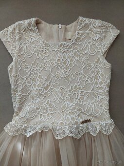 Spoločenské dievčenské šaty - 5