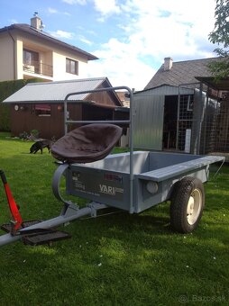 VOZÍK / VLEČKA za malotraktor Agzat, Terra Vari - 5
