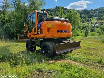 Kolesové rýpadlo Komatsu PW148-8 15 ton - Nízky počet najazd - 5