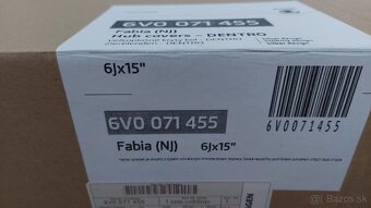 Sada puklic Dentro 15"-Uplne nova - 5
