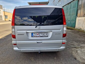 Predám Mercedes-Benz Viano 2.2 CDI Lang 4x4..8-miestne,Tažné - 5