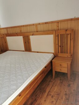 Manželská posteľ z masívu 180x200 - 5