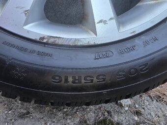 Hliníkové disky VW vr. zimne pneu 5X112, 6,5JX16 ET50. - 5