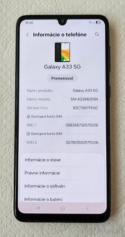 Samsung Galaxy A33 5G/ Dual SIM. - 5