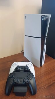 Playstation 5 Slim Disk Edition + 2x ovladač + nabijacia sta - 5