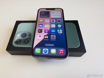 APPLE IPHONE 13 PRO 128GB ,ALPINE GREEN,BATERKA 100% - 5