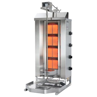 Plynový a elektrický gyros / kebab gril POTIS - 5