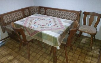 Selská dubová linka s jídelnou a spotřebiči,5906 - 5