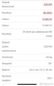 BLUETRAN LIGHTNING 72V/35Ah - 5