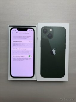 IPHONE 13 MINI • 128 GB • BATÉRIA 87 % • ZELENÁ - 5