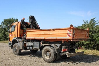 Mercedes ATEGO 1828 4x4 vyklapač + hyd. ruka - 5