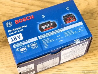BOSCH GBA 18V 4.0 Ah NOVÝ NEOTVORENÝ akumulátor - 5