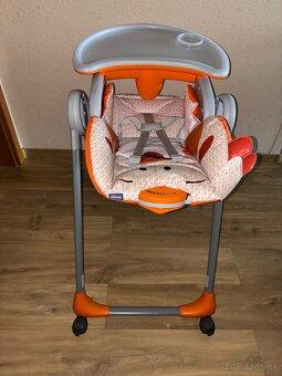 Polohovateľná detská jedálenská stolička Chicco Polly2Start - 5