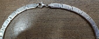 Masívny strieborný náhrdelník - 5