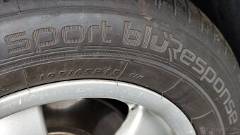 Disky 4x98, 195/65R15, 7Jx15H2, ET43, Dunlop, letné - 5