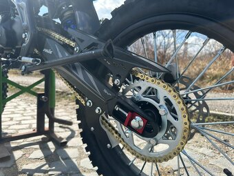Predám čisto nový nejazdený Pitbike ASIX XB68 140CM3 + El. š - 5