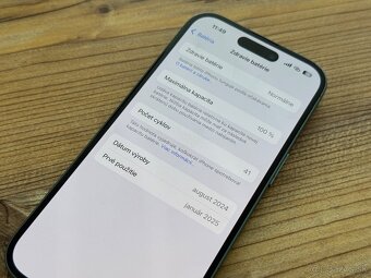 iPhone 16 256gb - Apple záruka, TOP stav - 5