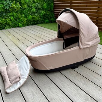 CYBEX Priam 4.0 Lux Carry Cot, Cozy Beige - 5