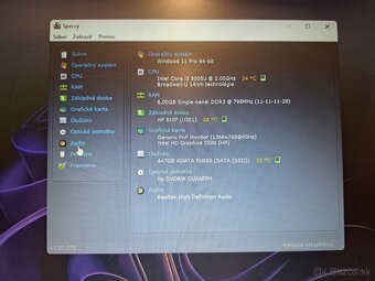 HP 250 Intel® Core™ i3 /2.00GHz/6GB DDR3/460SSD - 5