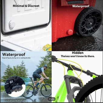 plastove gumene puzdro/ kryt na apple airtag - 5