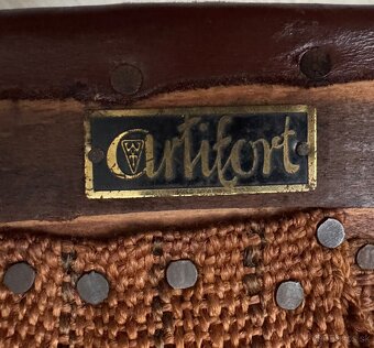 Artifort vintage kožená stolička – originál z 60.–70. rokov, - 5