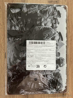 Plechove cedule vojenske - 5