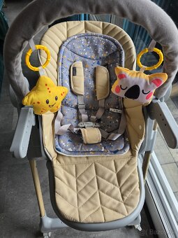 Detska stolicka a lehatko 2 v 1 Kinderkraft Lastree - 5