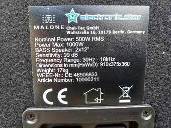 Predám Reproduktory MALONE - 5