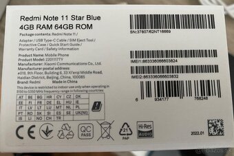 Redmi note 11 star Blue - 5