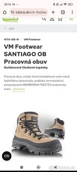 Pracovná obuv Santiago - 5