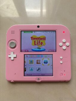 Nintendo 2DS TomoDachi Life + Hry & Box - 5