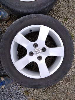R16 originál PEUGEOT 207 rozteč 4x108 ET 27 - 5