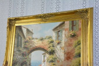 Obraz - U moře - olej na plátně - velký - 143 cm - 5