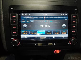 2 DIN Android 13 autorádio pre VW/Škoda/Seat – DAB+ - 5