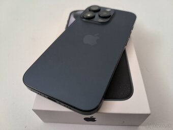 apple iphone 15 PRO 128gb Blue 100% Batéria - 5