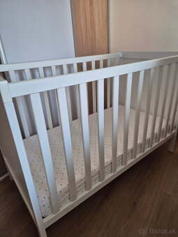 Detská postieľka IKEA SUNDVIK + matrac - 5