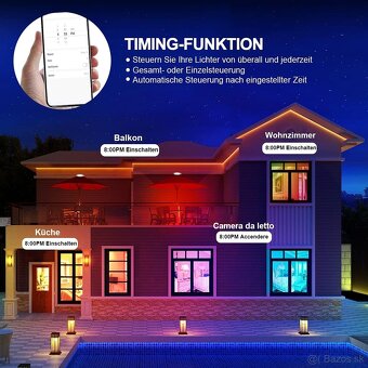 Inteligentné LED stropné svietidlo Extrastar - 6500K - 5
