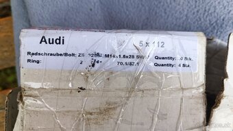Audi šrobi 5x112,20S/57,1 komplet - 5