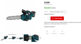 ☘️ [AKTUÁLNE] - AKU píla 25 cm lišta - 5