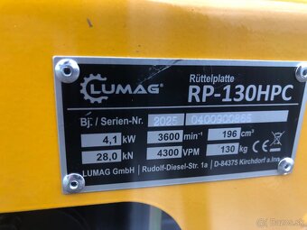 Zaba LUMAG RP 130HPC REVERZNÁ platňa predná zadná Z DÁNSKA - 5