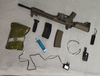 Delta Armory airsoft zbraň M4 AR15 KeyMod 10" - 5