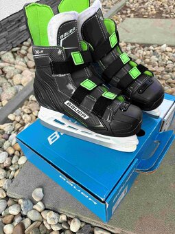 Detské hokejové korčule BAUER EUR32, vnútro 20,3cm - 5