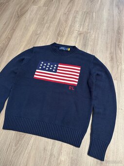 Ralph Lauren American Flag Sveter - 5