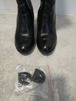 Čierne vysoké čižmy Lasocki - 5