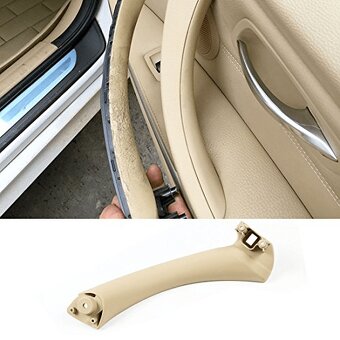 BMW E90 E91 E92 E93 - nove cierne / bezove madlo dveri - 5